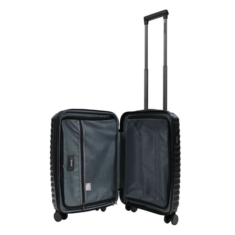 Maleta Portofino Cabina PP Expandible Tsa Negro Head-2
