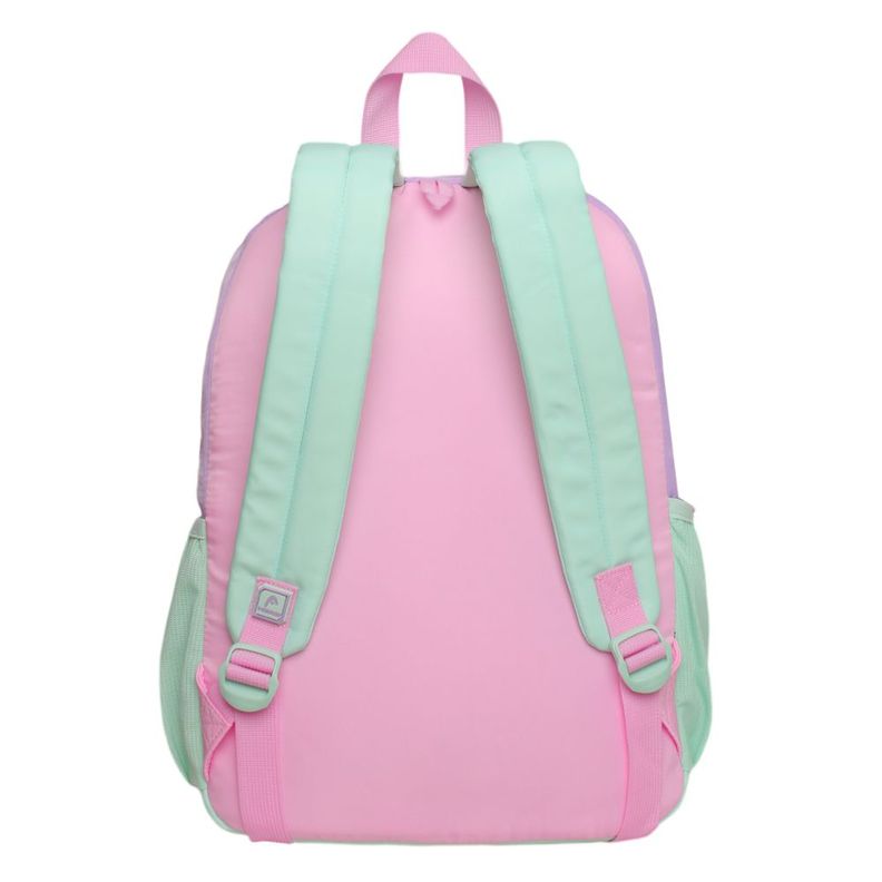 Mochila Infantil Niña Funny Color Block Lila Head-4