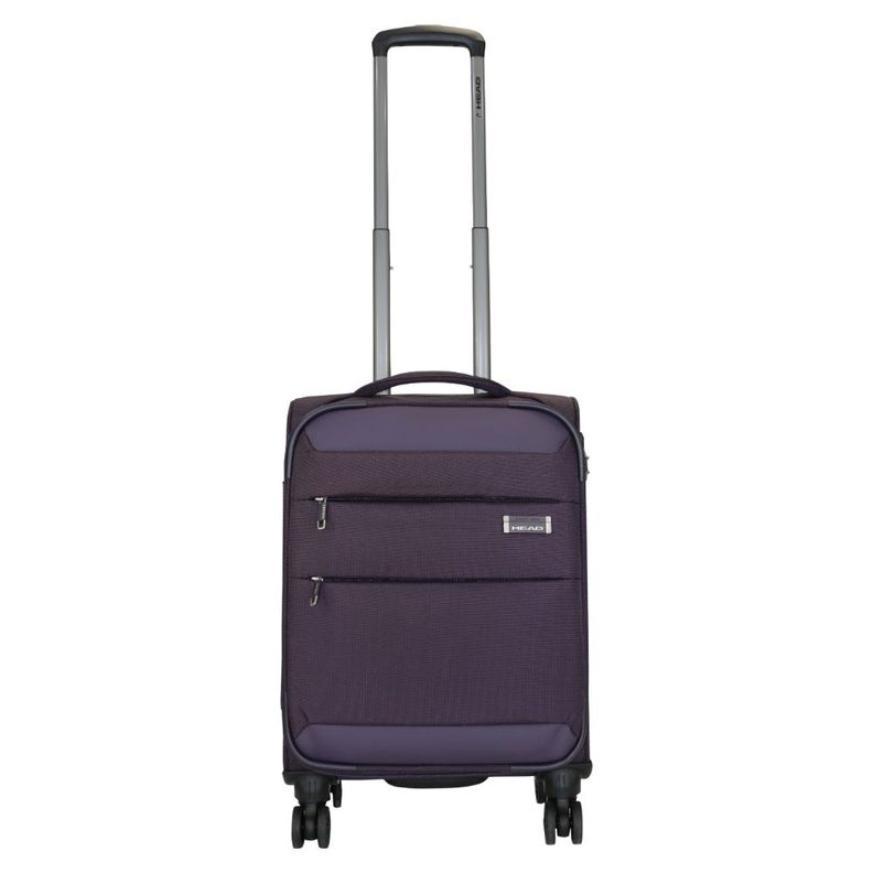 Maleta Cabina Blanda TSA Londres S Morado Head-1