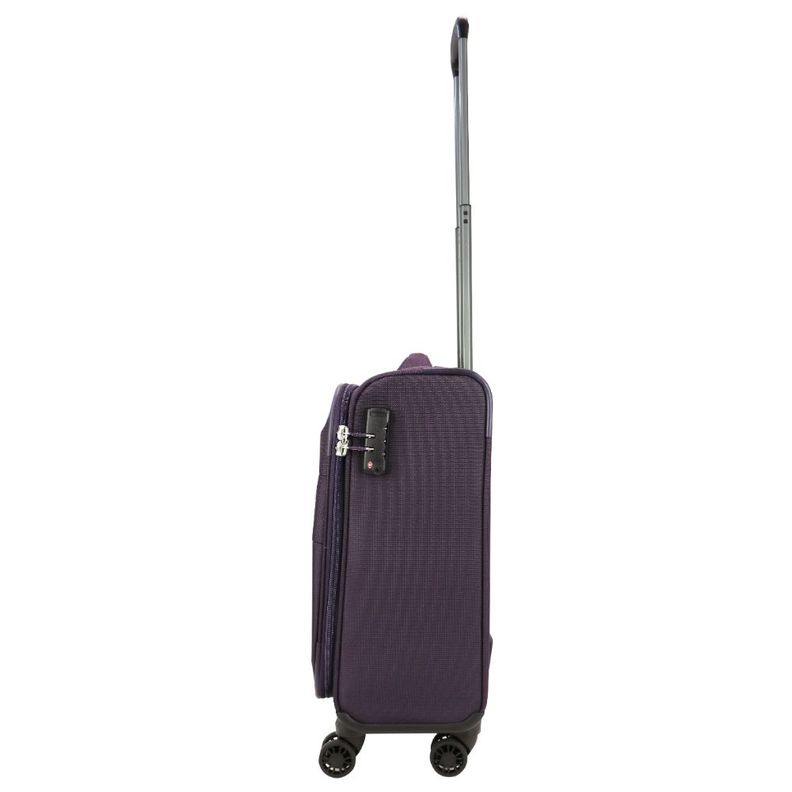 Maleta Cabina Blanda TSA Londres S Morado Head-7