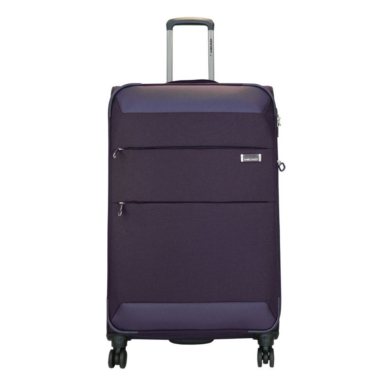 Maleta Blanda Expandible con TSA Londres L Morado Head-1