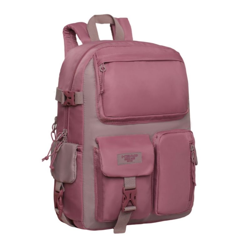 Mochila Mujer Escalade Kawaii Color Block Malva Head-0