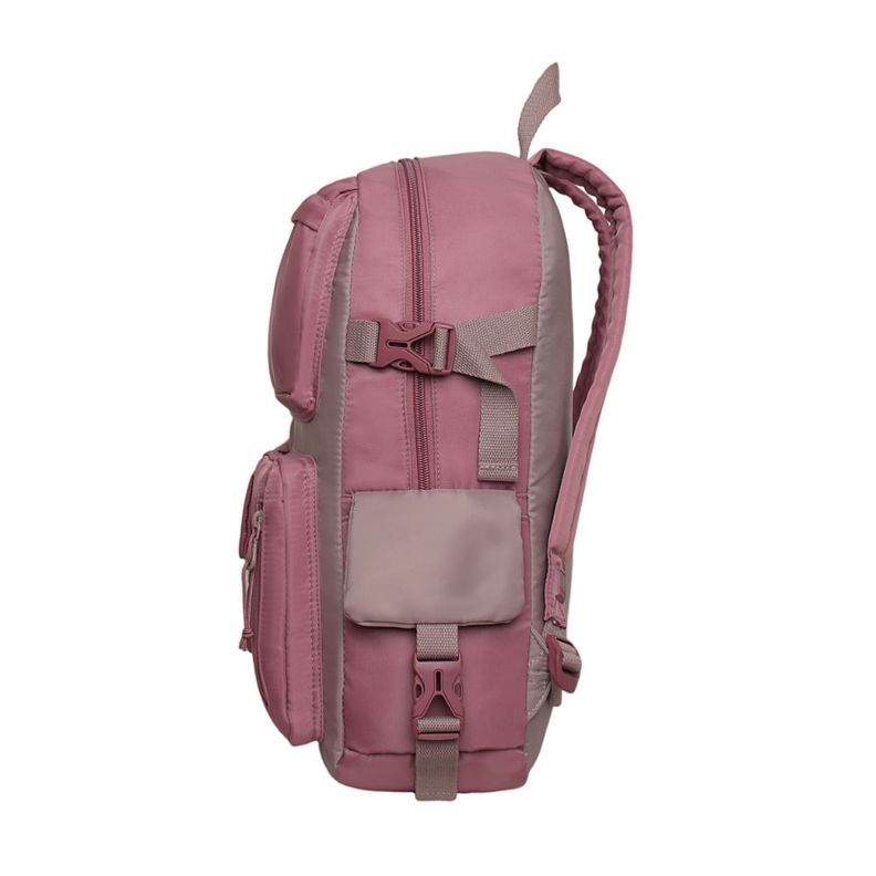 Mochila Mujer Escalade Kawaii Color Block Malva Head-4