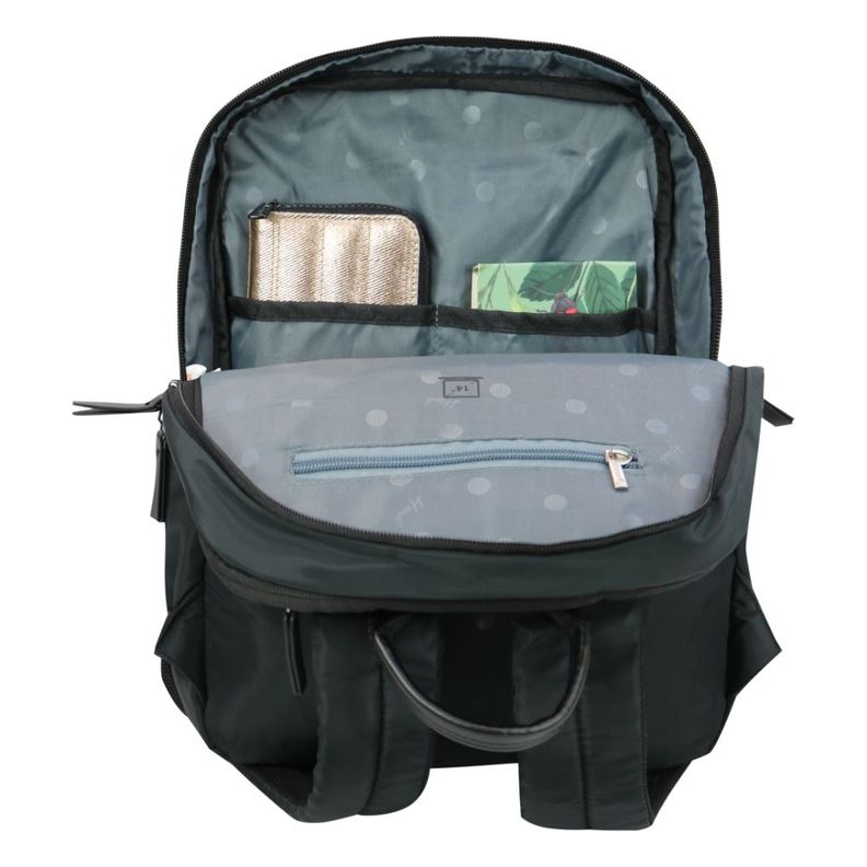 Mochila Ejecutiva Mujer Boogy Negro Head-3