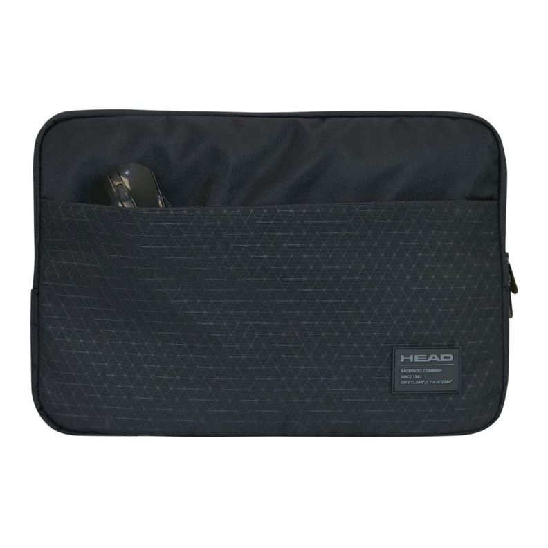 Funda Notebook Zip 16 Rombos Negro Head-2