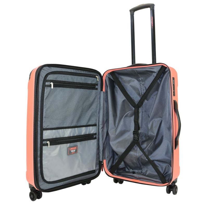 Maleta Rígida New Toledo M Con Expandible Y Tsa Coral Head-2