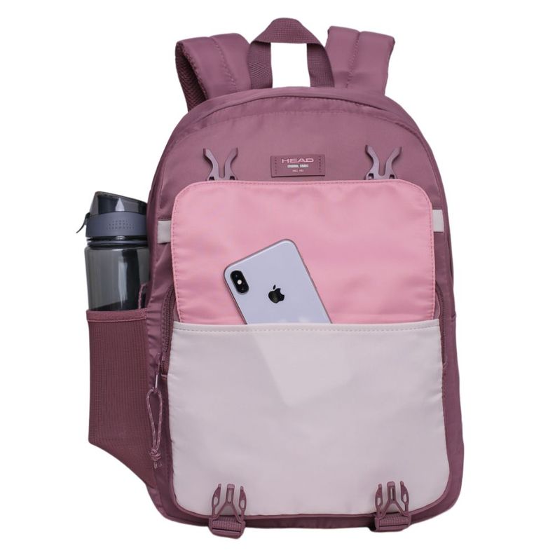 Mochila Microfibra Corolla Color Block Dirty Malva Head-2