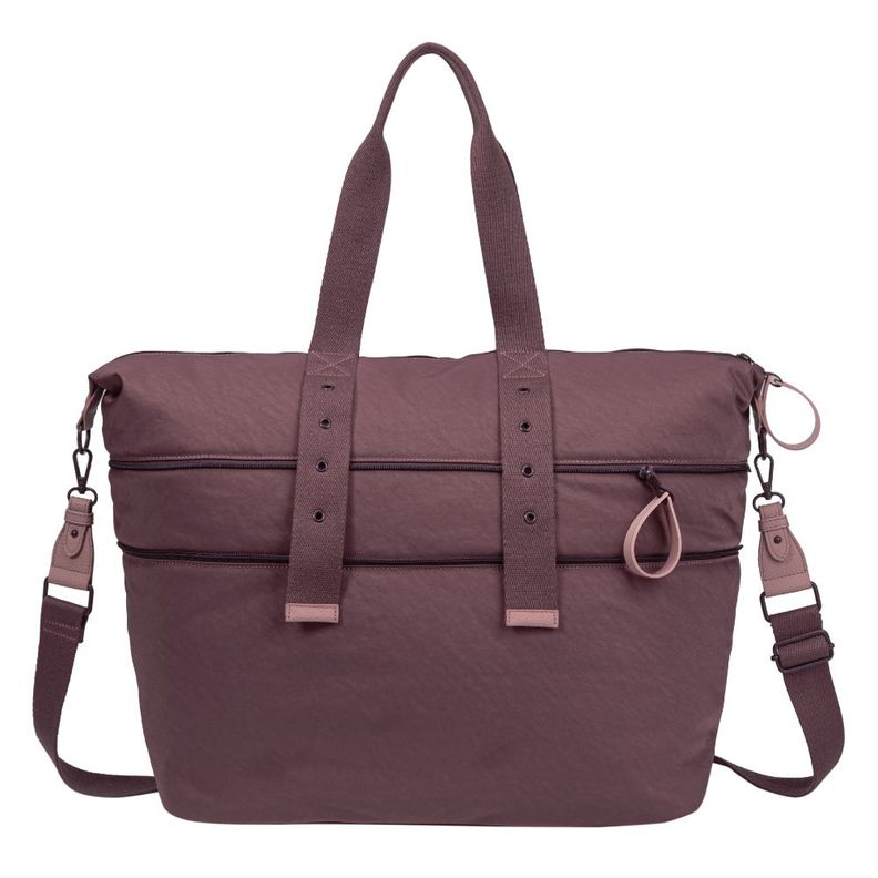 Bolso Cartera Expandible Montana Burdeo Calu-5