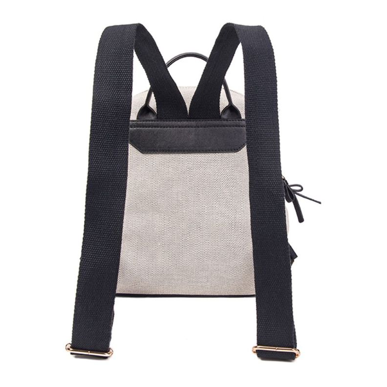 Mochila Texturas Lola Negro Calu-4