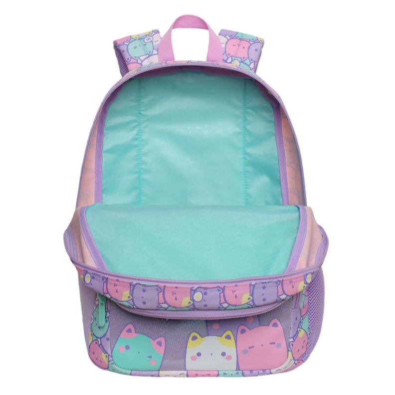 Mochila Infantil Niña Fantasy New Gatos Pastel Head-2