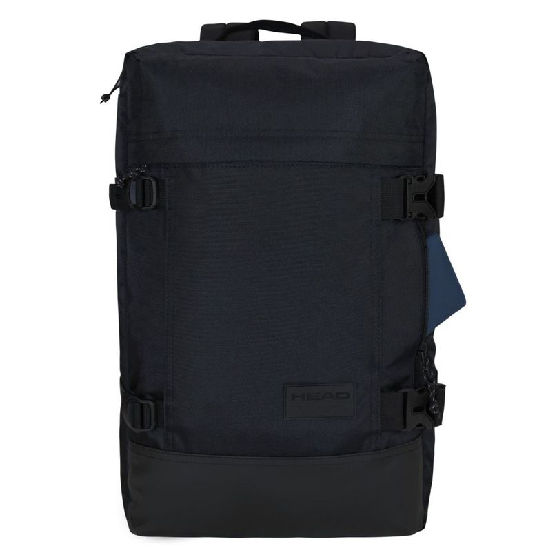 Bolso Mochila Viaje Maverick Negro Head-1