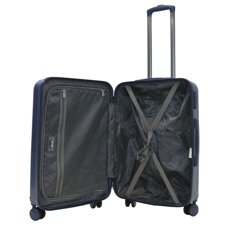 Maleta de Viaje Brasilia M 8 Ruedas Azul Solidex-2