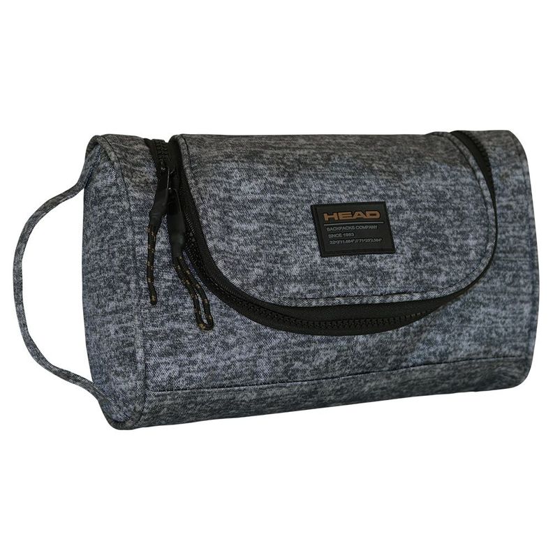 Neceser Hombre Rugby Melange Gris Oscuro Head-0