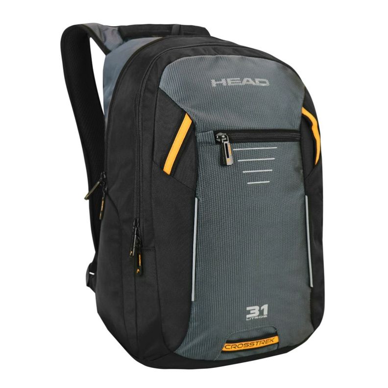 Mochila Porta Laptop Crosstrek New Negro Gris Head-0