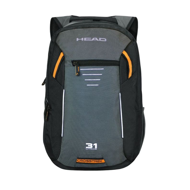 Mochila Porta Laptop Crosstrek New Negro Gris Head-1