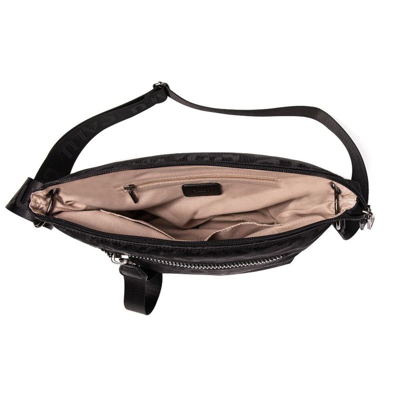 Cartera Bandolera Pascal Leopardo Negro Calu-2