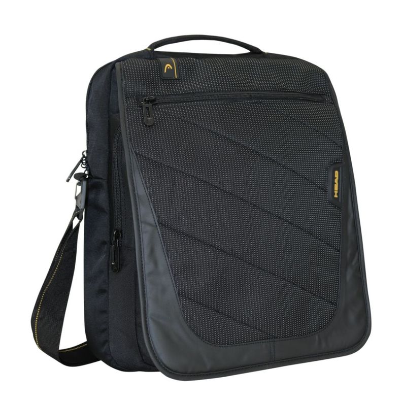 Bolso New Euro Vertical L Twin Tone Negro Head-0