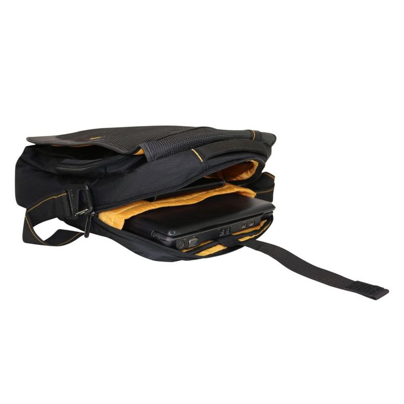 Bolso New Euro Vertical L Twin Tone Negro Head-2