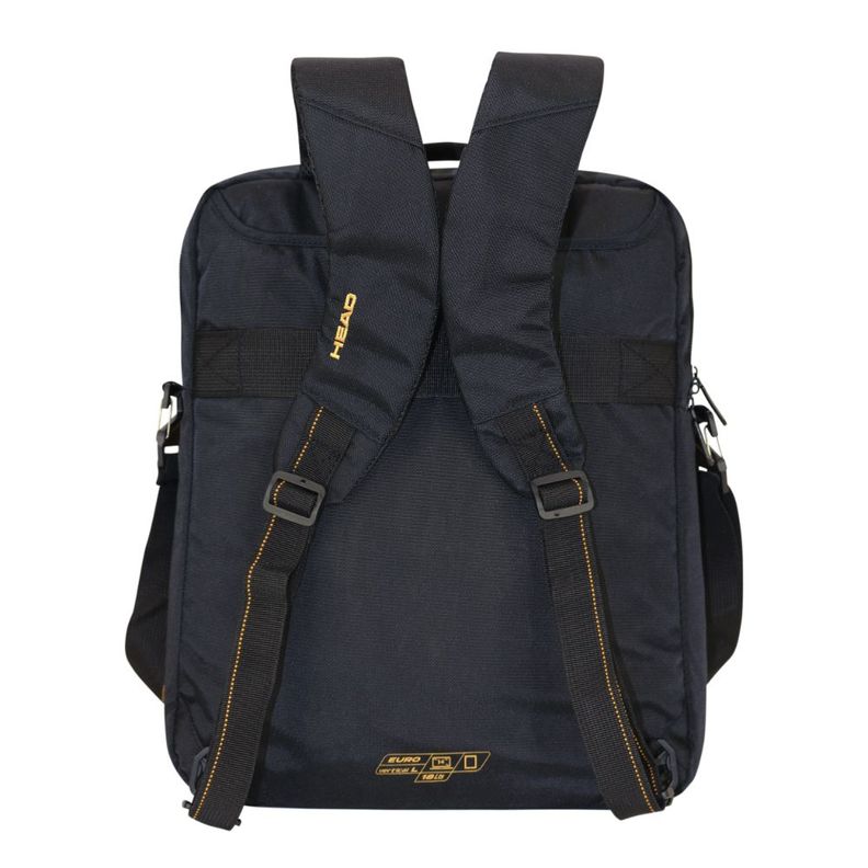 Bolso New Euro Vertical L Twin Tone Negro Head-3