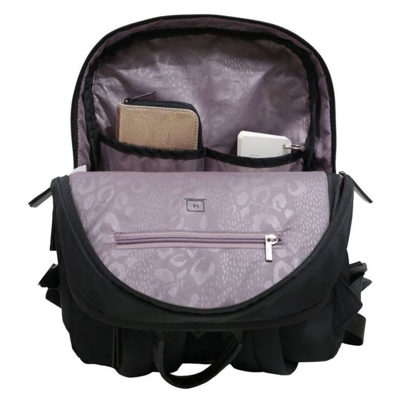Mochila Ejecutiva Mujer Boogy New Negro Head-3