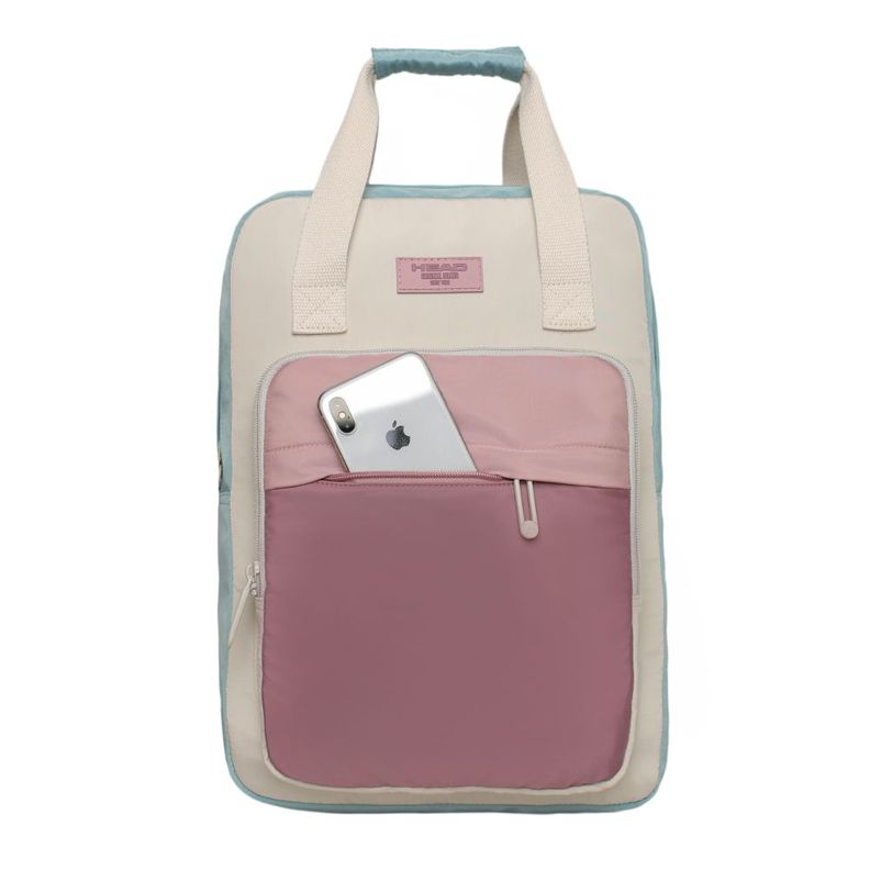 Mochila Urbana Mujer Element Color Block Pastel Head-1