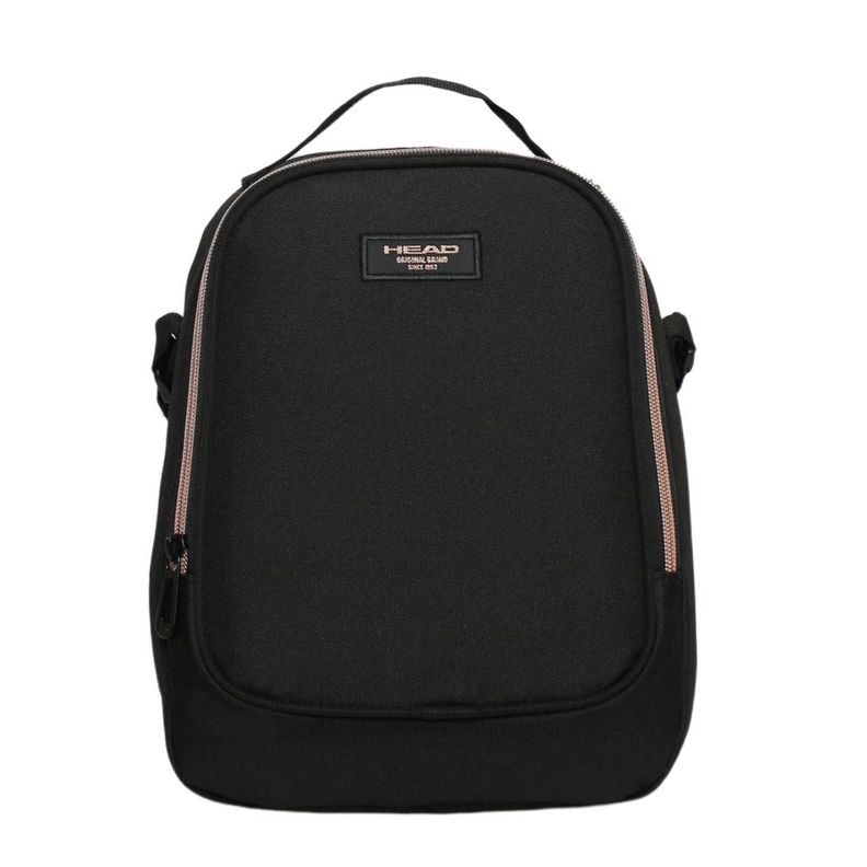 Lonchera Termica Grey Negro Rose Head-1
