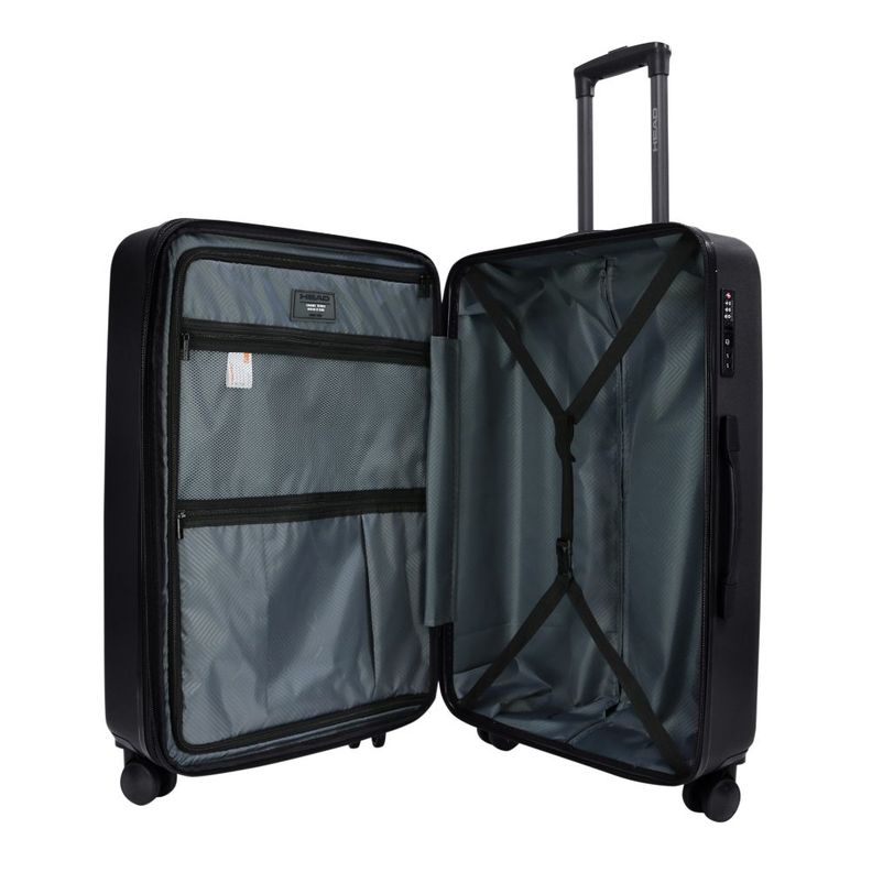 Maleta Toronto M Expandible y TSA Negro Head-2