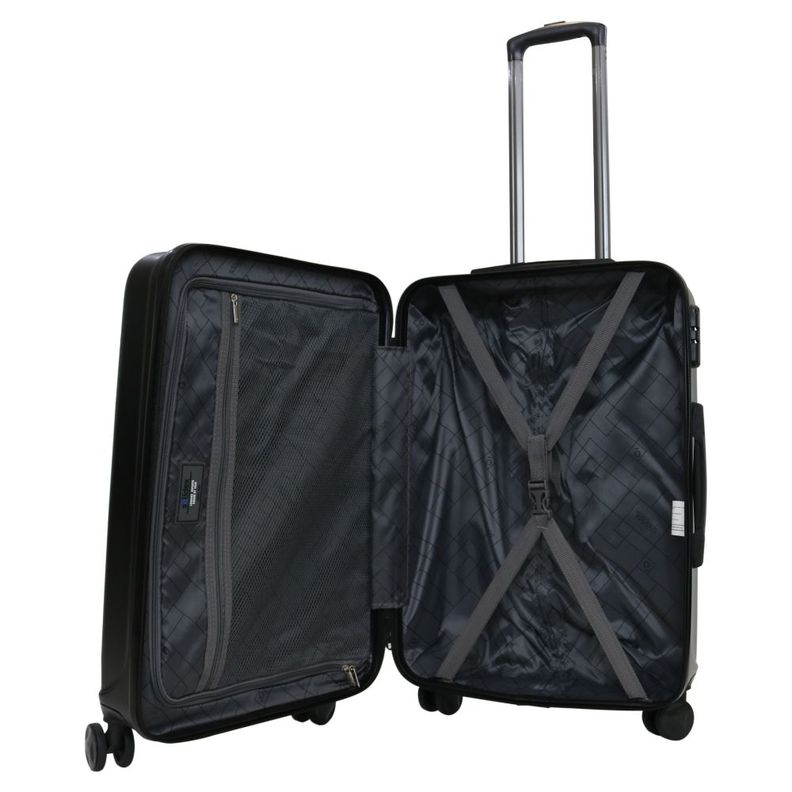 Maleta de Viaje Brasilia M 8 Ruedas Negro Solidex-2