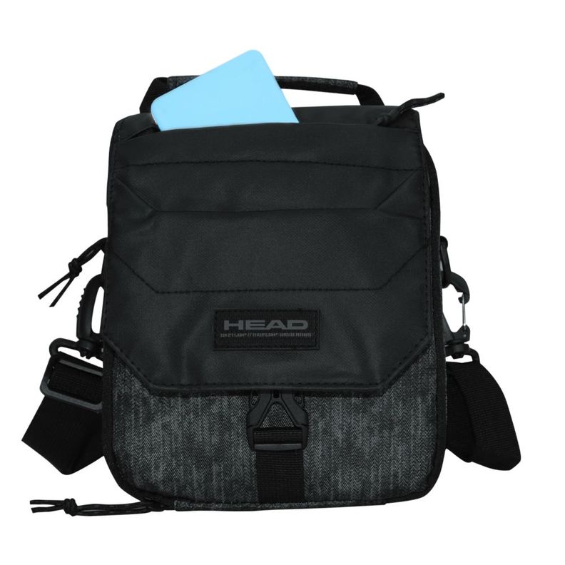 Bolso Porta Documentos Boxing Smoke Negro Head-7