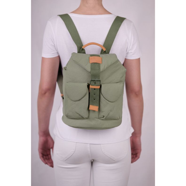 Mochila Franka Moda Oliva Calu-5