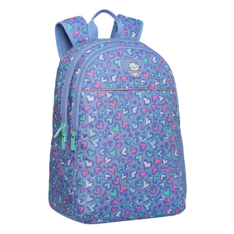 Pack Cool Escolar Mujer Gato Corazon Lila Head-1