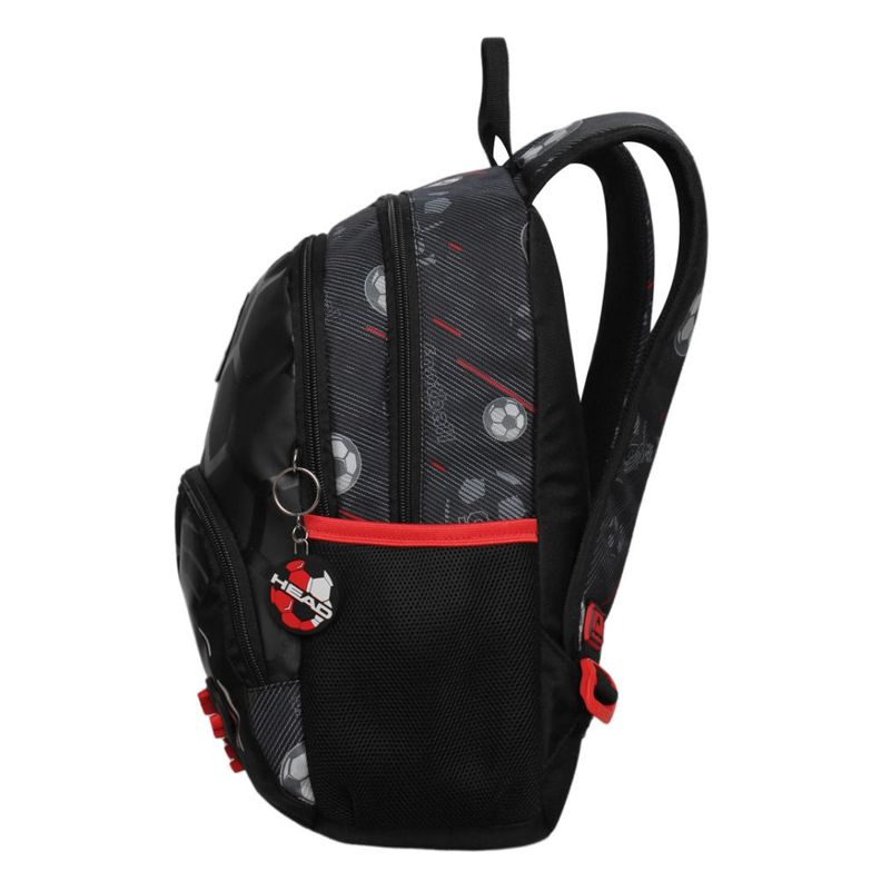 Mochila Infantil Niño Gum Futbol Negro Head-3