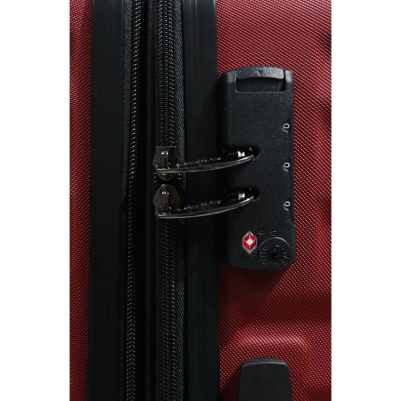 Maleta Viena L Expandible y TSA Rojo Head-4
