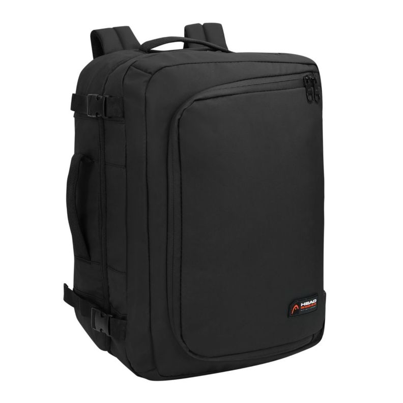 Mochila De Viaje Premium Traveler Reverse Negro Head-0