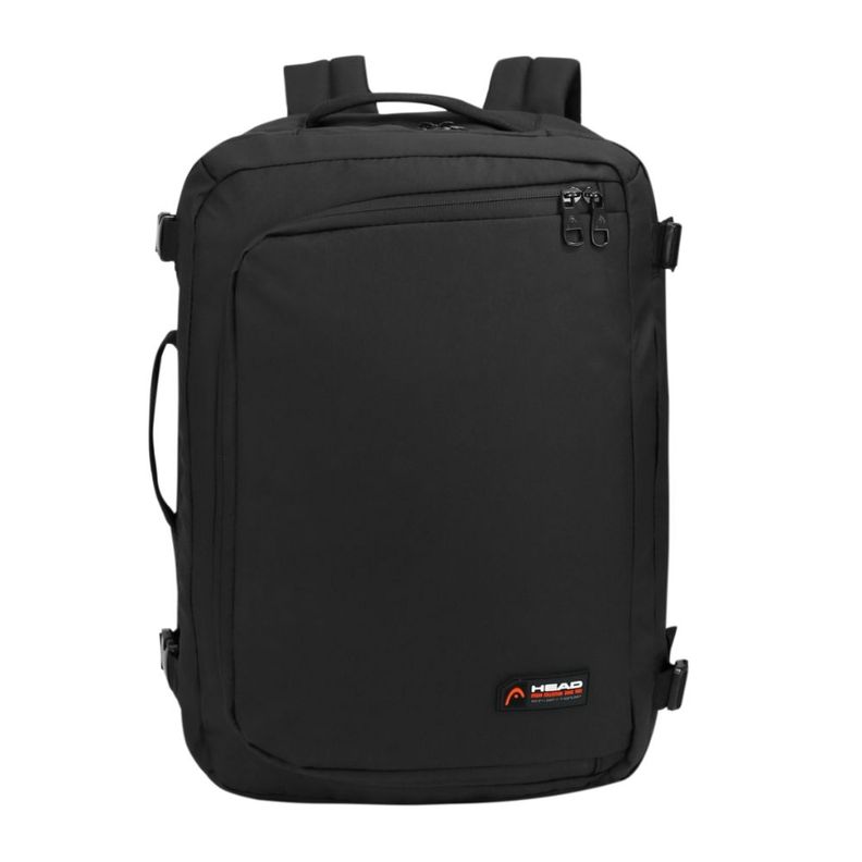 Mochila De Viaje Premium Traveler Reverse Negro Head-1