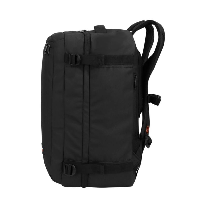 Mochila De Viaje Premium Traveler Reverse Negro Head-5