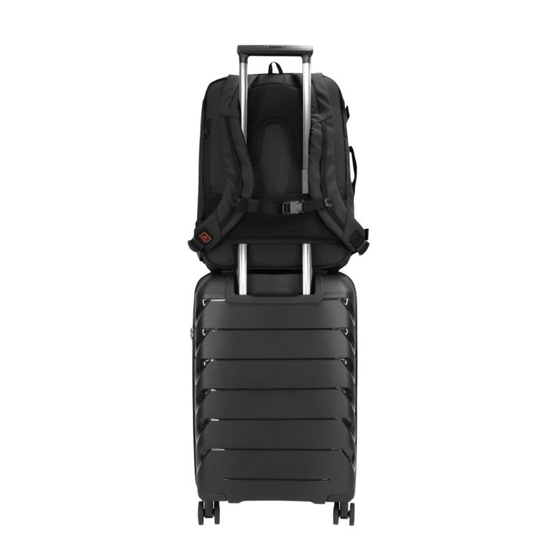 Mochila De Viaje Premium Traveler Reverse Negro Head-7