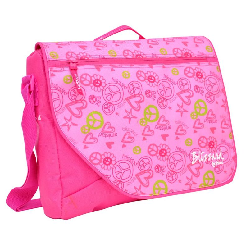 Bolso Morral Shelton Rosado Flor Paz Head-0