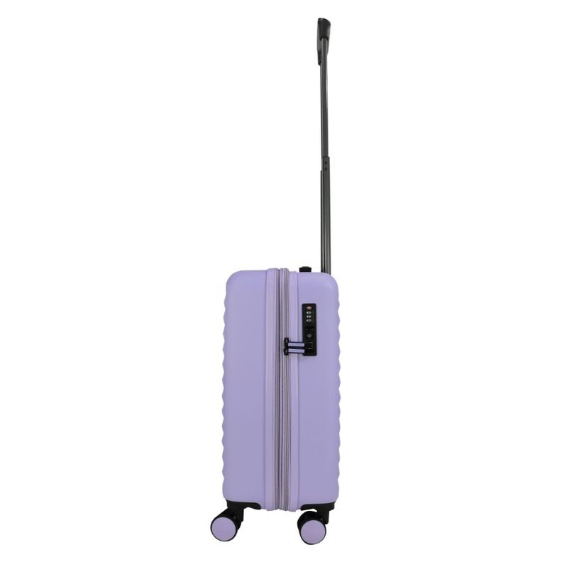 Maleta Cabina Toronto S Expandible TSA Lila Head-6