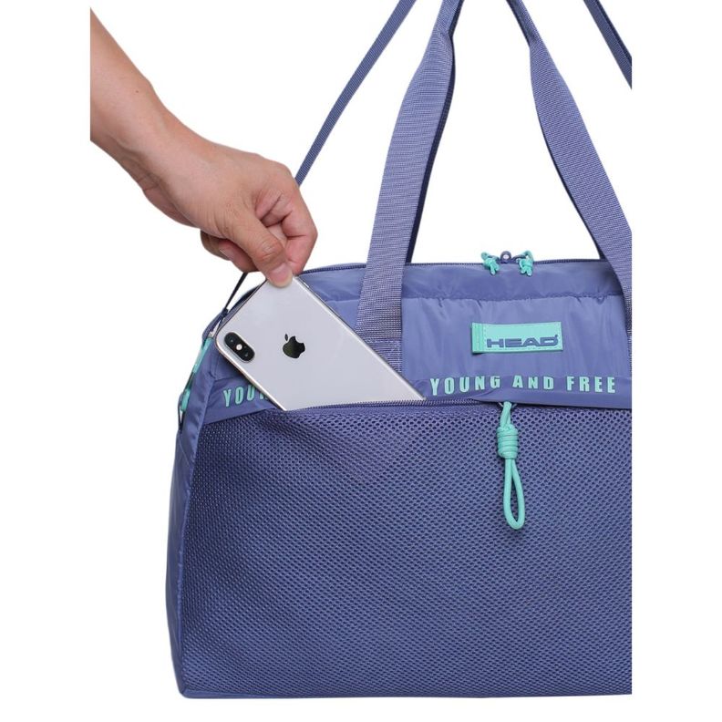 Bolso Deportivo Mujer Pilates 35 Azul Menta Head-2