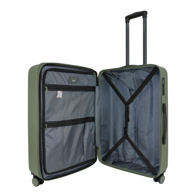 Maleta Toronto M Expandible y TSA Verde Olivo Head-2