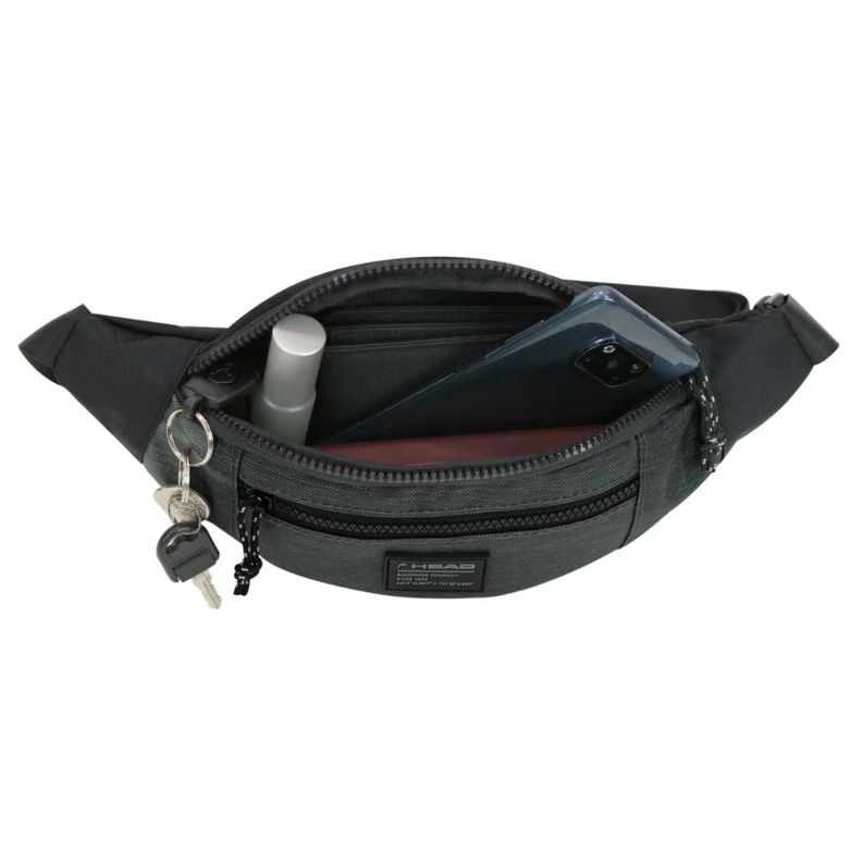 Banano Paddle Melange Reverse Gris Oscuro Head-3