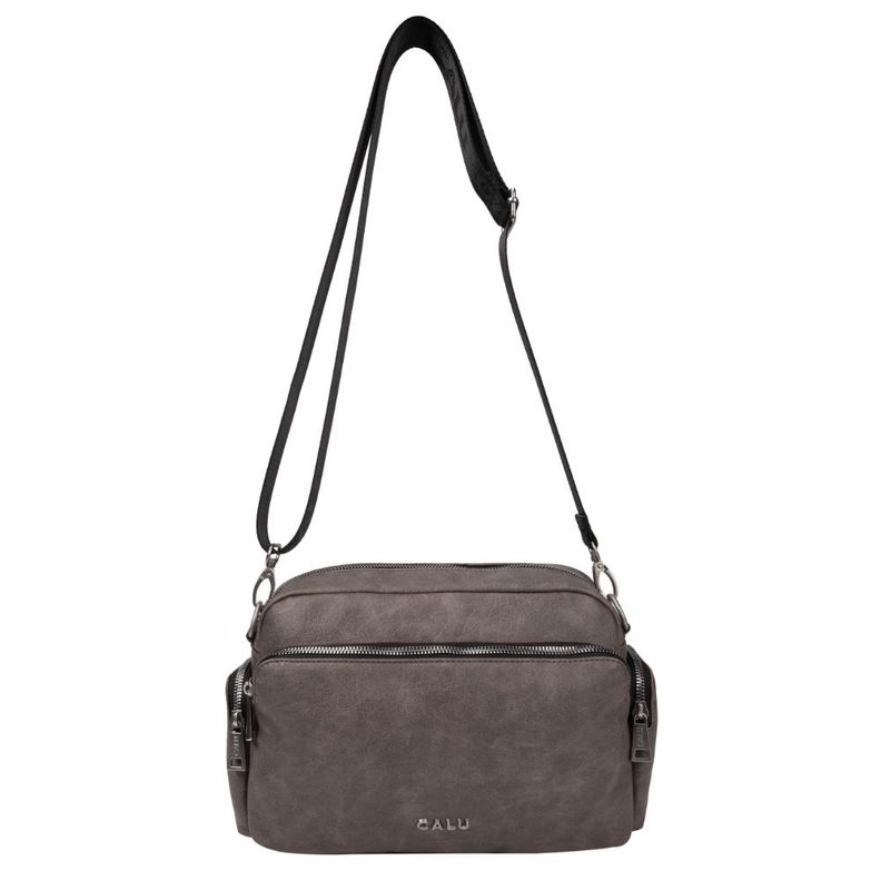 Cartera Bandolera Louisa PU Cafe Calu-2