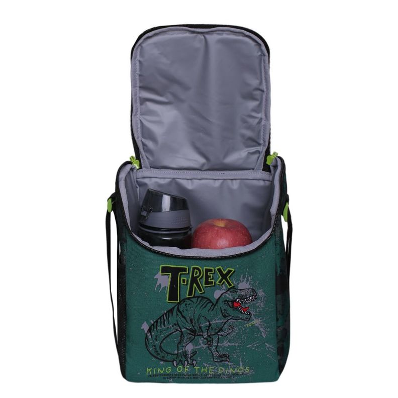 Lonchera Térmica Greenland T Rex Verde Head-1