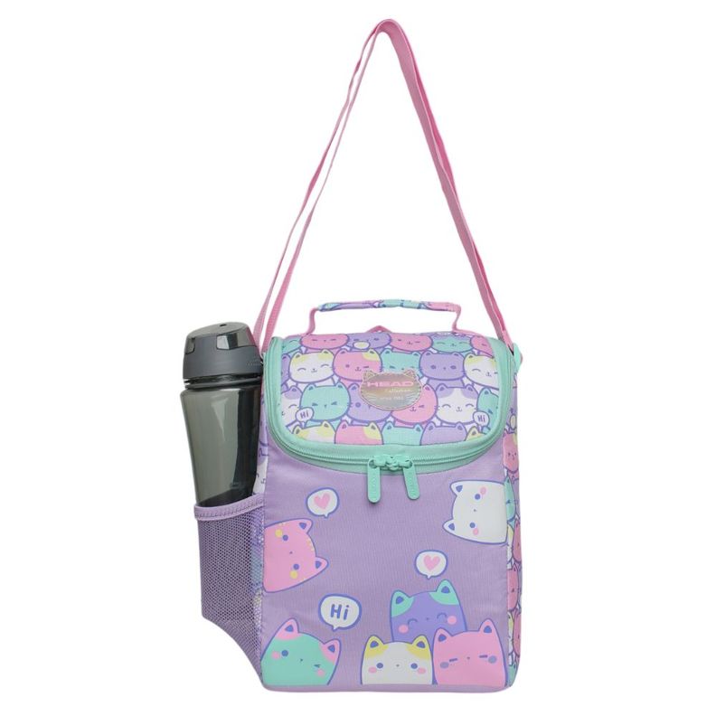Lonchera Infantil Mujer Greenland New Gatos Pastel Head-1