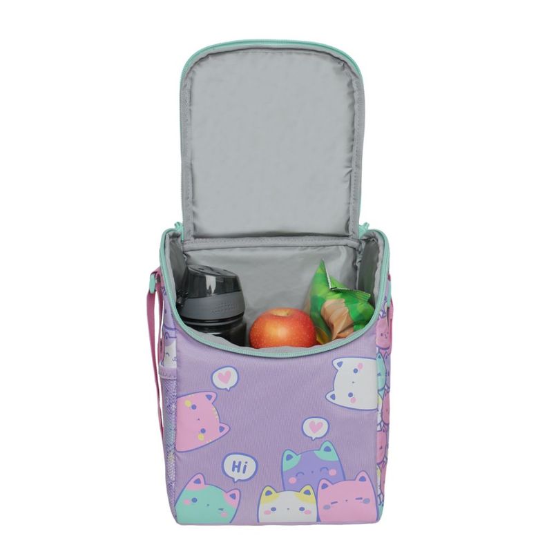 Lonchera Infantil Mujer Greenland New Gatos Pastel Head-2