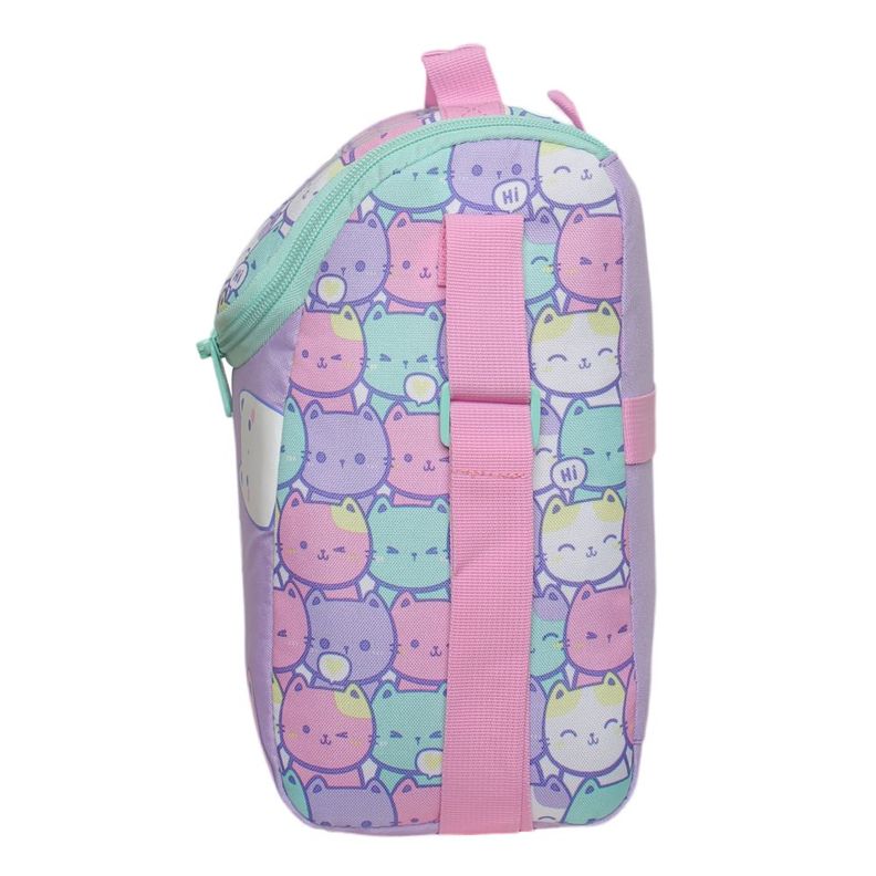 Lonchera Infantil Mujer Greenland New Gatos Pastel Head-3