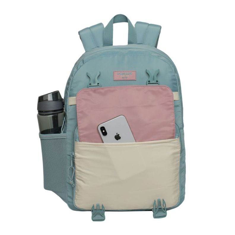 Mochila Mujer Corolla Color Block Menta Head-1
