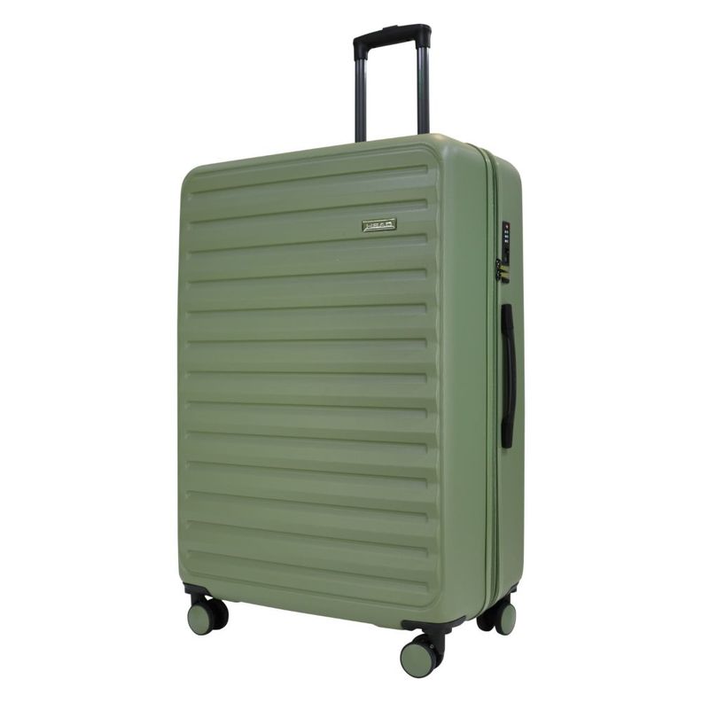 Maleta Toronto XL Expandible y TSA Verde Olivo Head-0