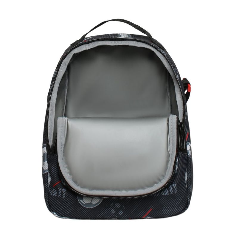 Lonchera Termica New Grey Futbol Negro Head-2